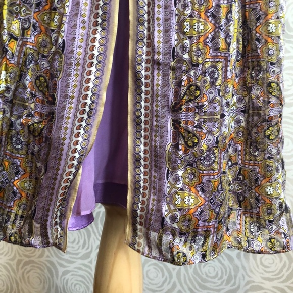 LAUNDRY by SHELLI SEGAL Chiffon Halter Dress - Picture 4 of 7